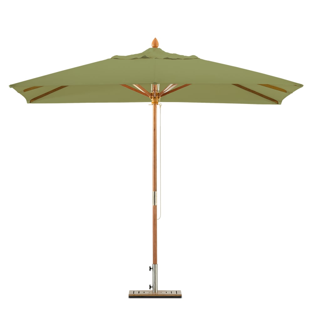 Toile de rechange verte pour parasol carré 300cm