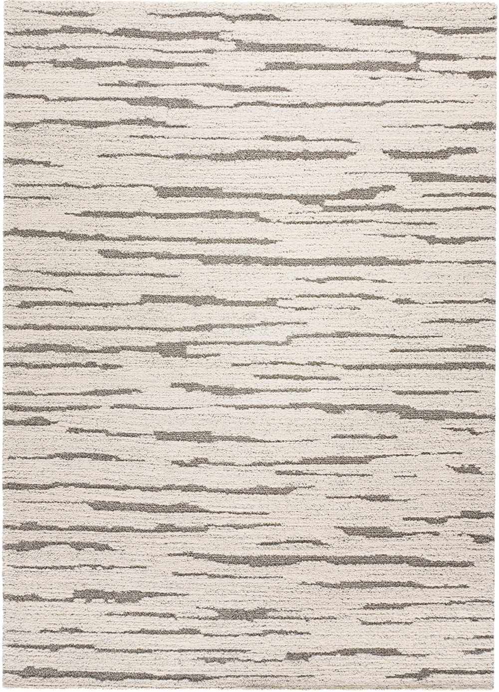 Tapis à relief scandinave gris/beige 120x170 cm
