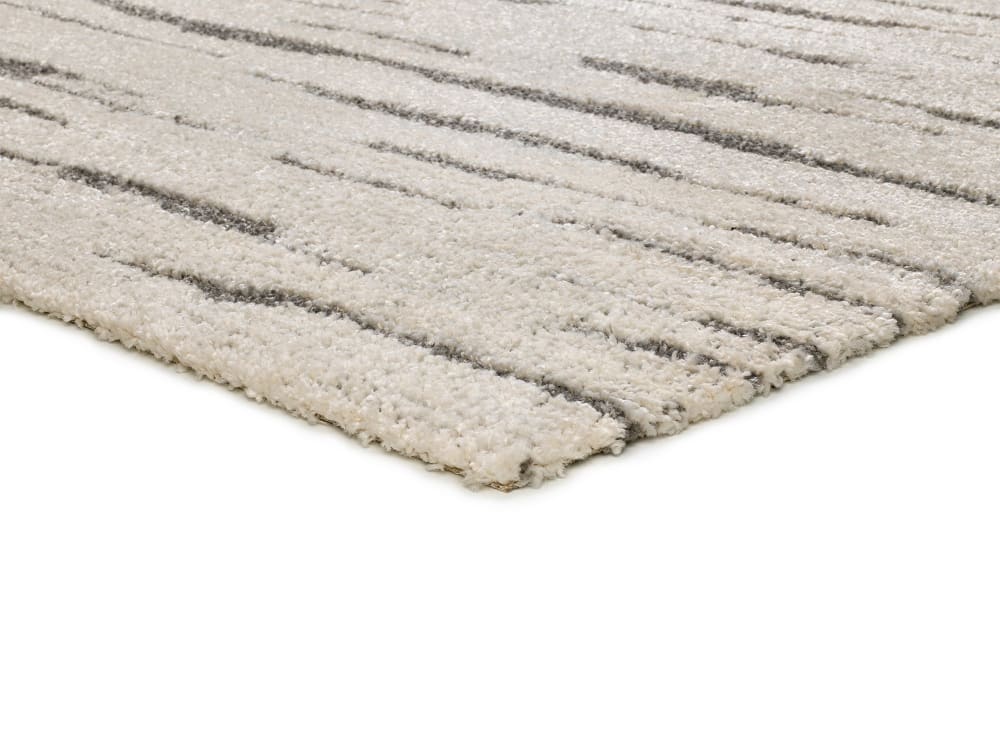 Tapis à relief scandinave gris/beige 120x170 cm — vue 4