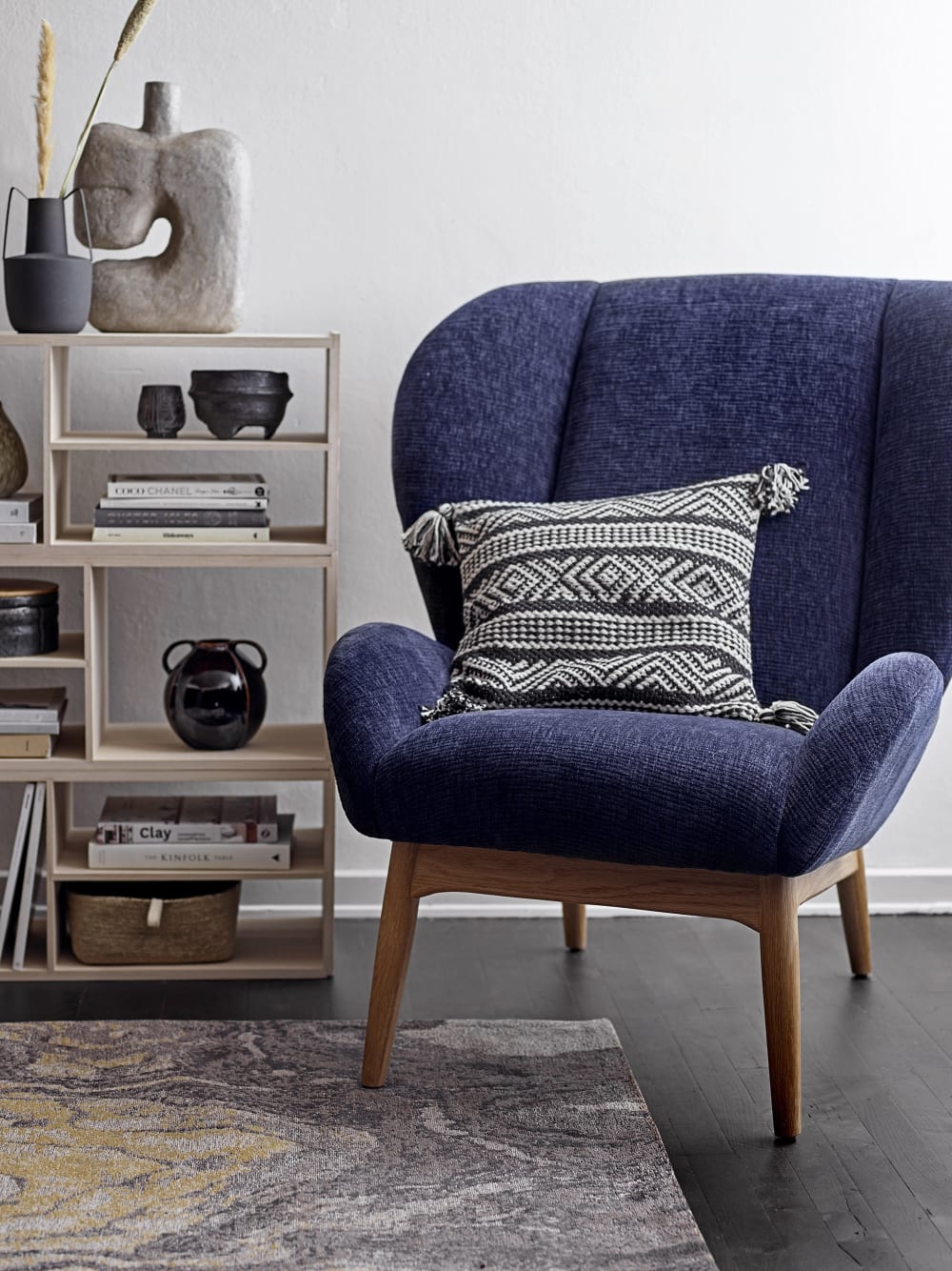 Jarrón de metal negro h20.50 cm - Maisons du Monde
