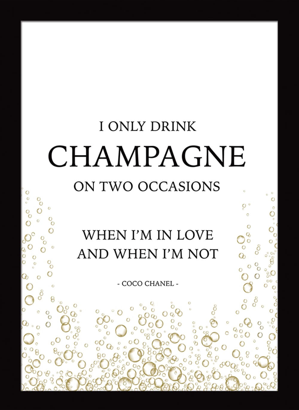 Cuadro Coco Chanel 40 × 50