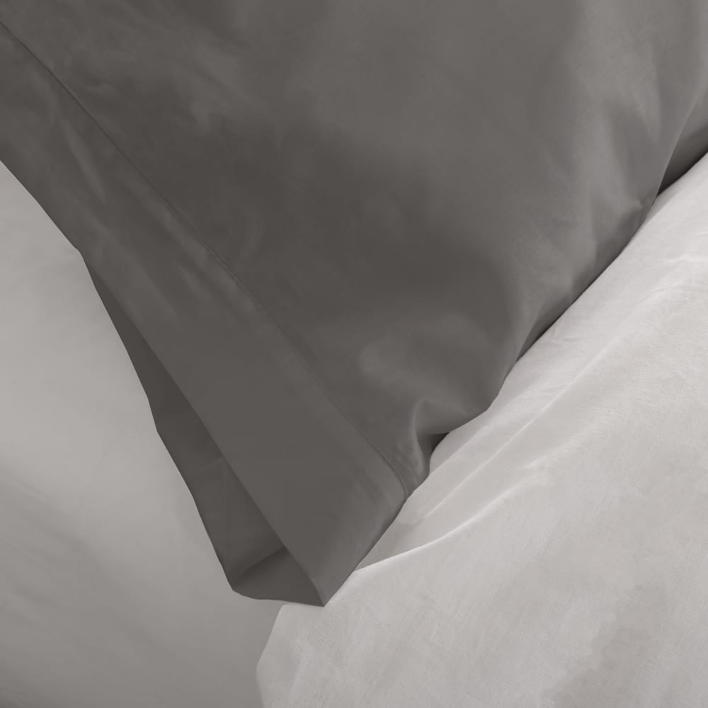 Funda de almohada 100% algodón piedra 45x155 cm (cama 135/140) - Maisons du Monde