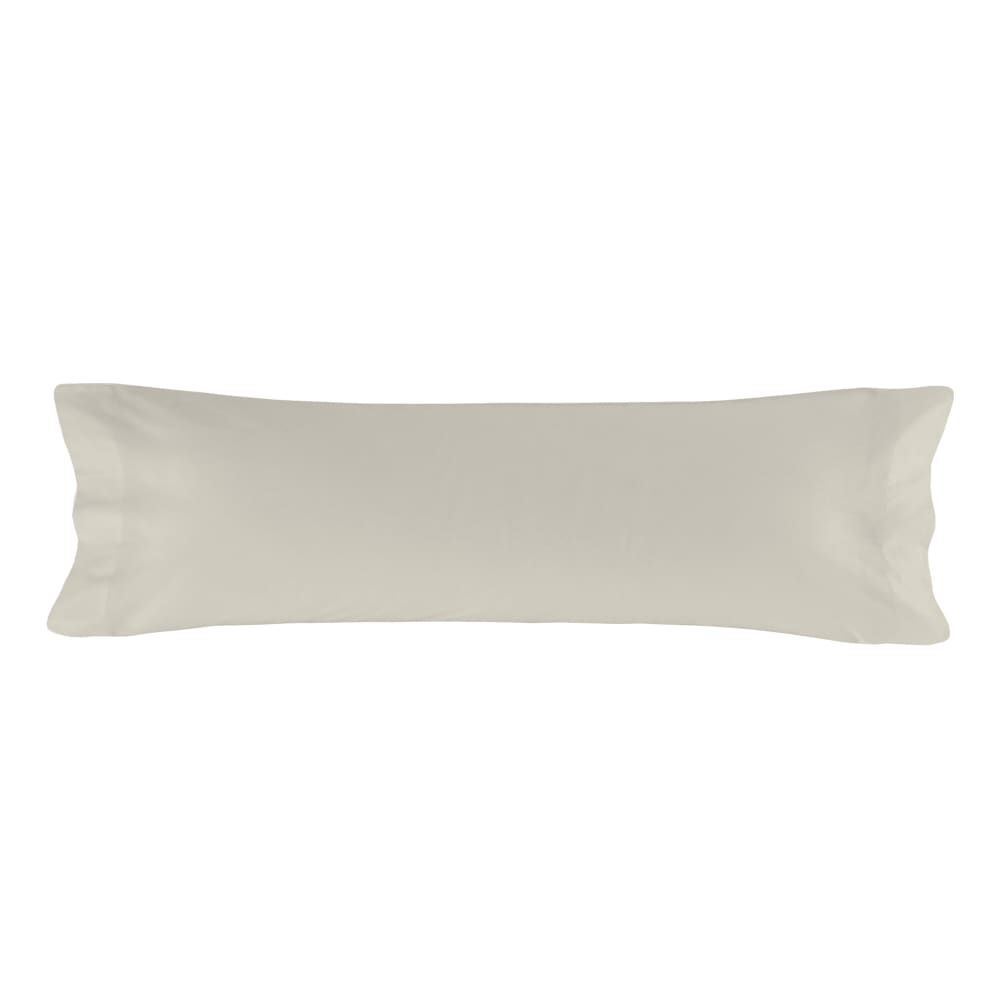 Funda de almohada 100% algodón beige 45x125 cm (cama 105)
