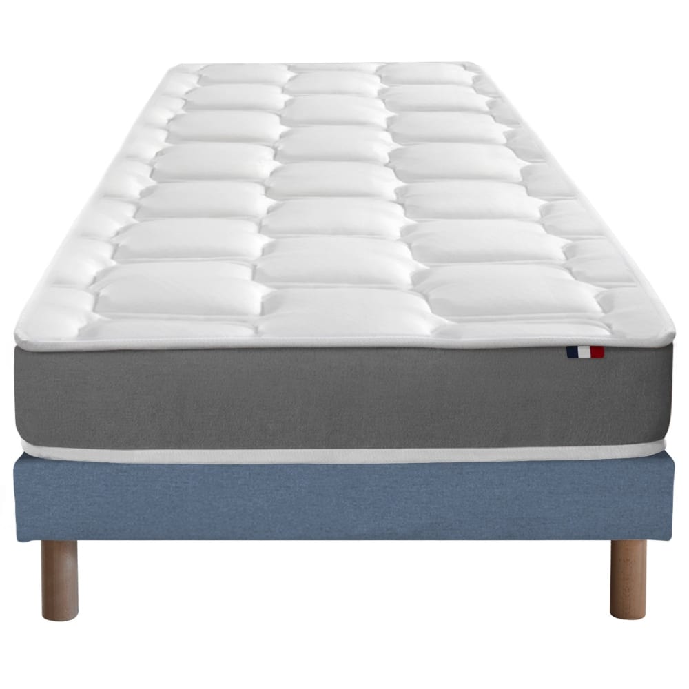 Matelas mousse hr accueil - bleu forme