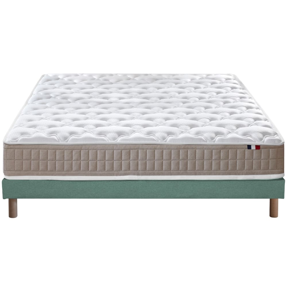 Matelas latex 3 zones - celadon