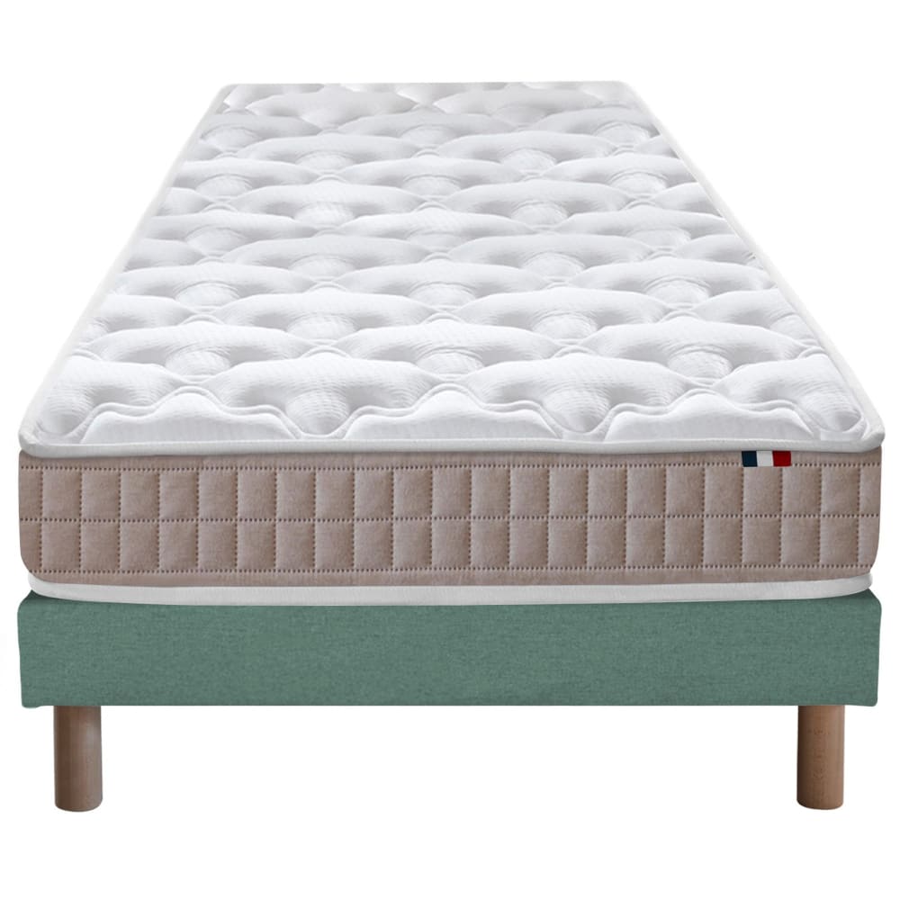 Matelas latex 3 zones - celadon