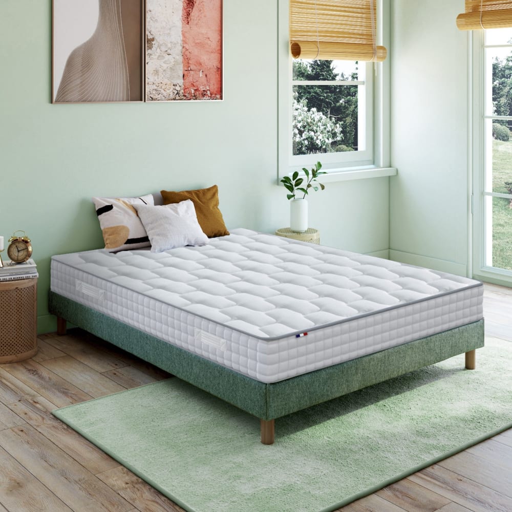 Matelas hybride memoire de forme sommier 140x190 sommiervert Matelas hybride memoire de forme sommier 140x190 sommiervert