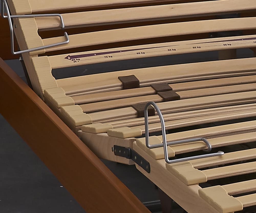 Sommier relaxation avec réglage fermeté au niveau lombaire 90x190 - Maisons du Monde