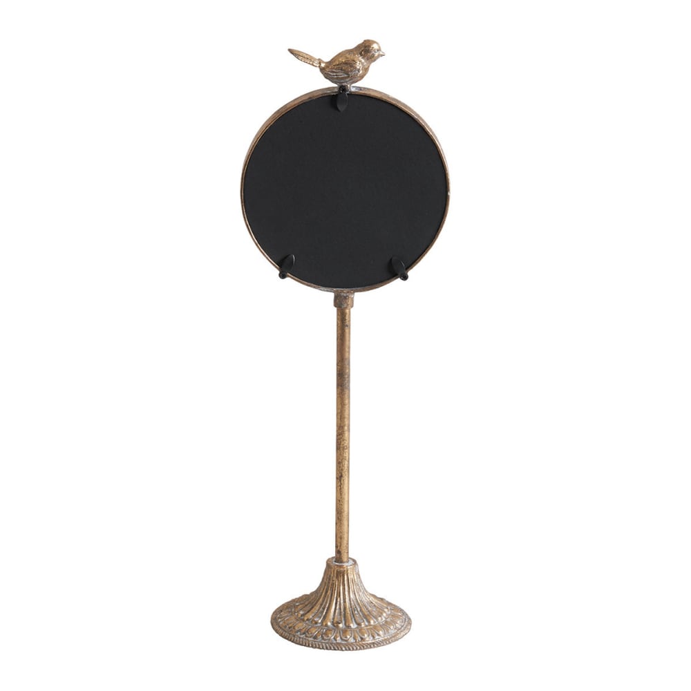 Miroir sur pied Oiseau en métal finition laiton vieilli - Maisons du Monde