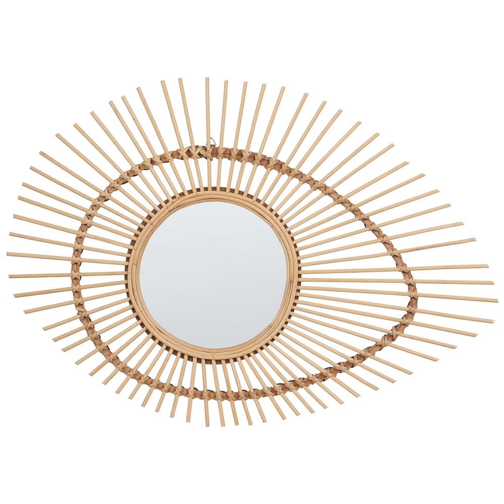 Miroir en bois marron 45x63