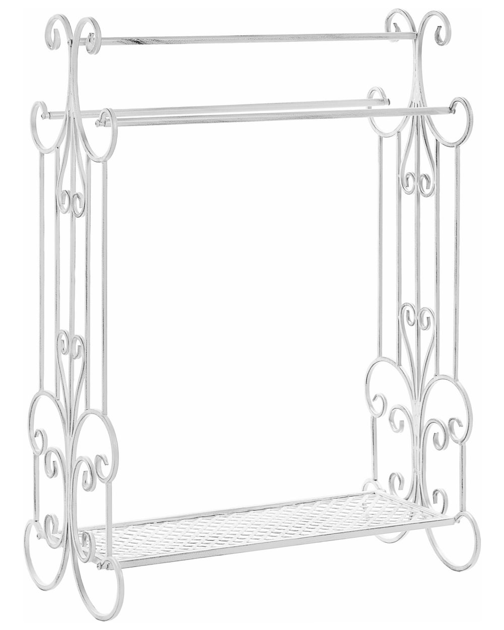 Porte-serviettes métal blanc — Beyit