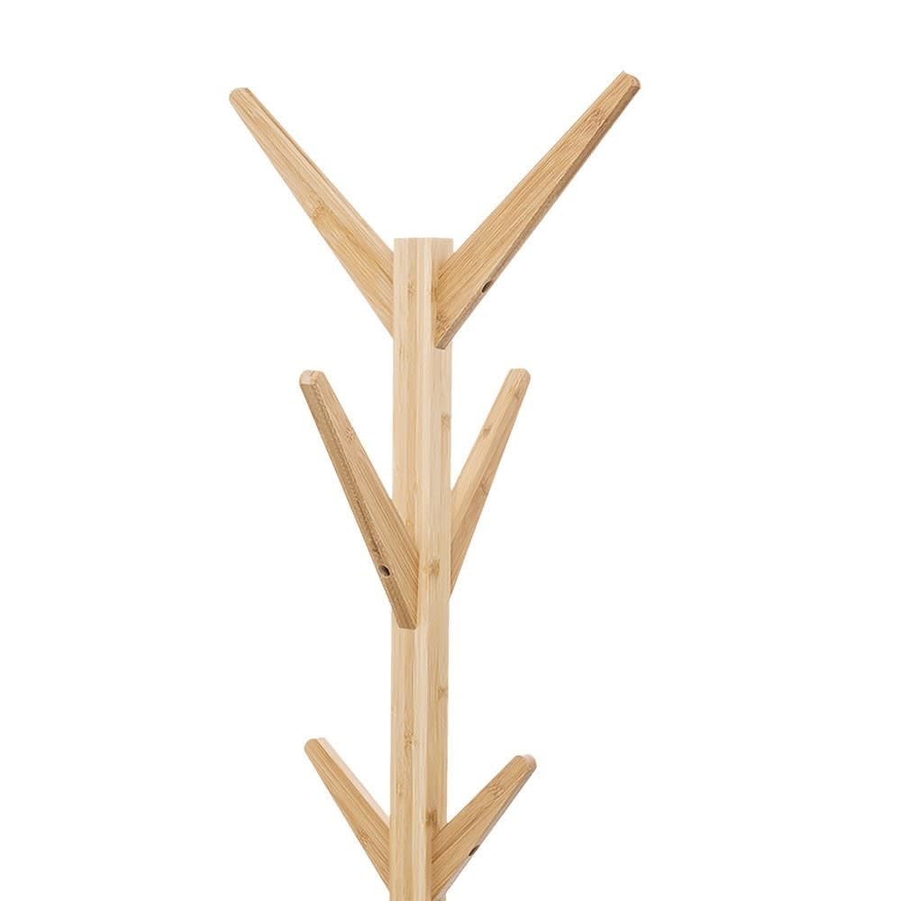Porte-manteaux arbre bambou 8 têtes — vue 3