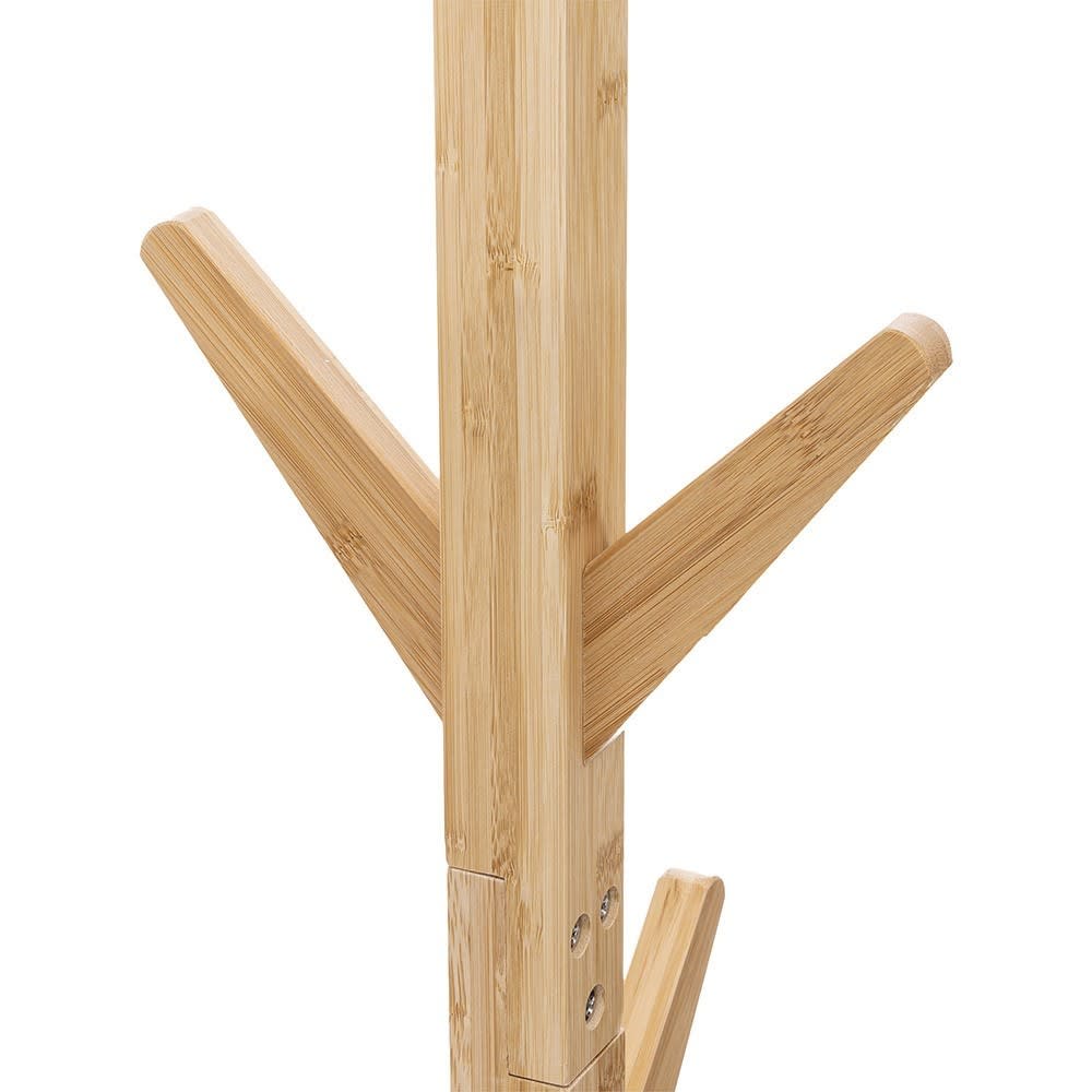Porte-manteaux arbre bambou 8 têtes — vue 4