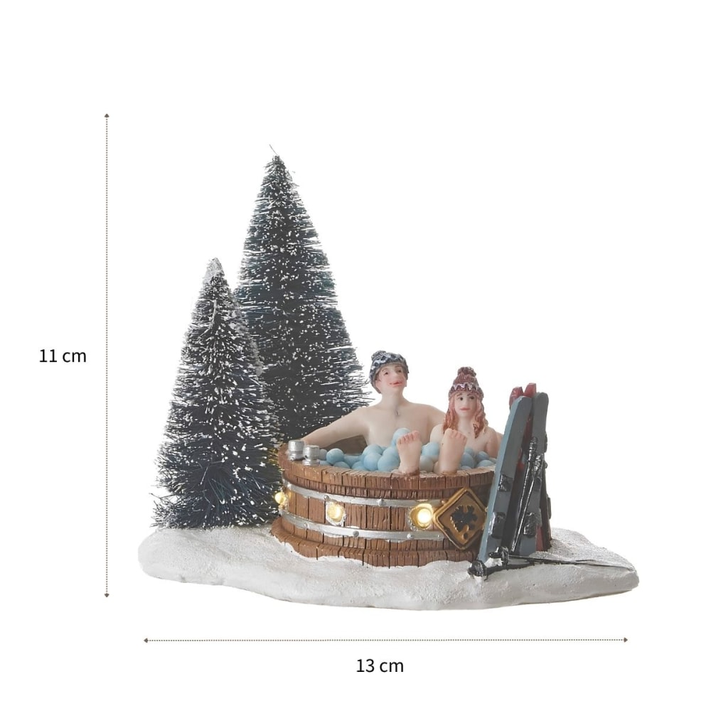 Pueblo navideño luville originals multicolor h11xb10xl13cm - Maisons du Monde