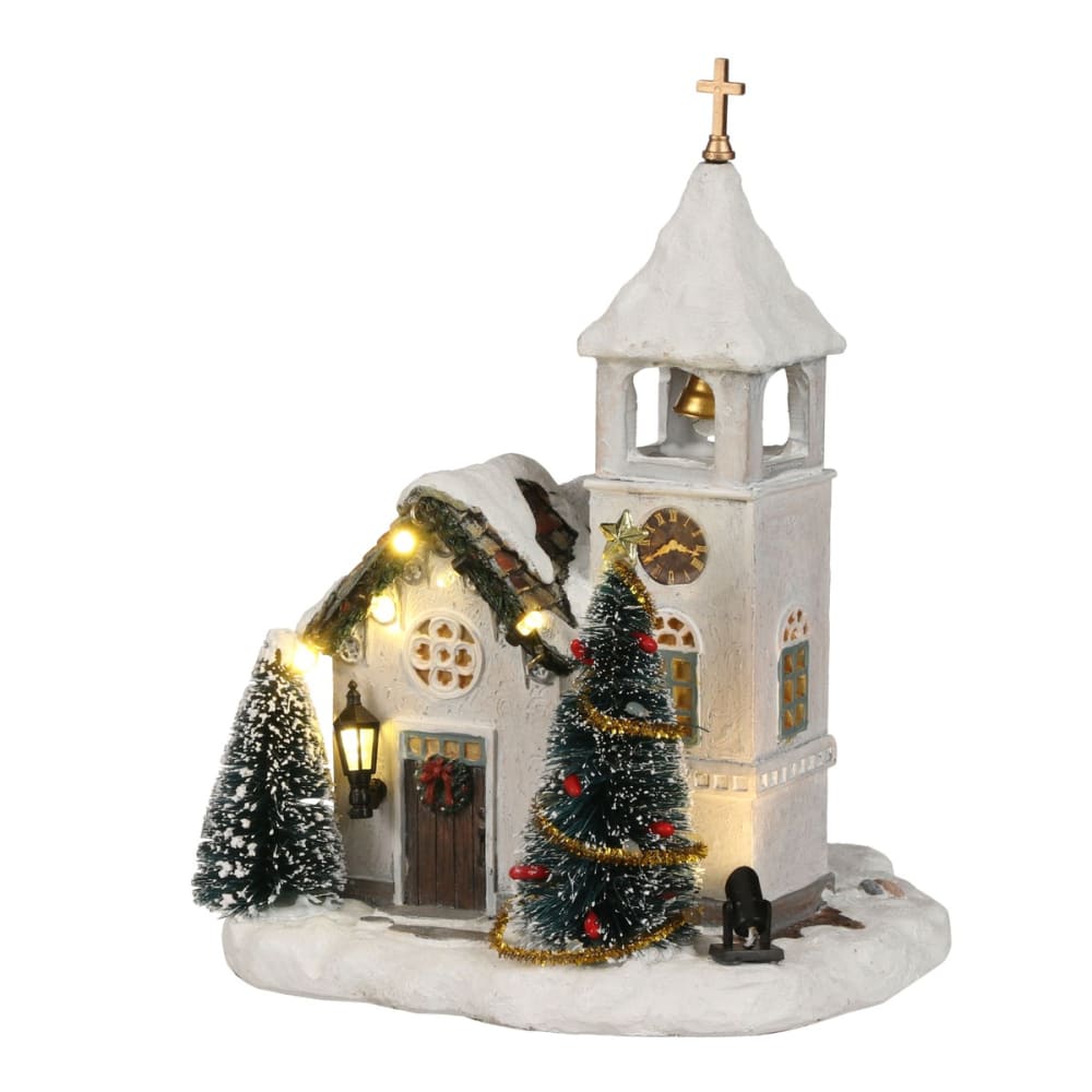 Pueblo navideño luville originals multicolor h20xb15xl14cm