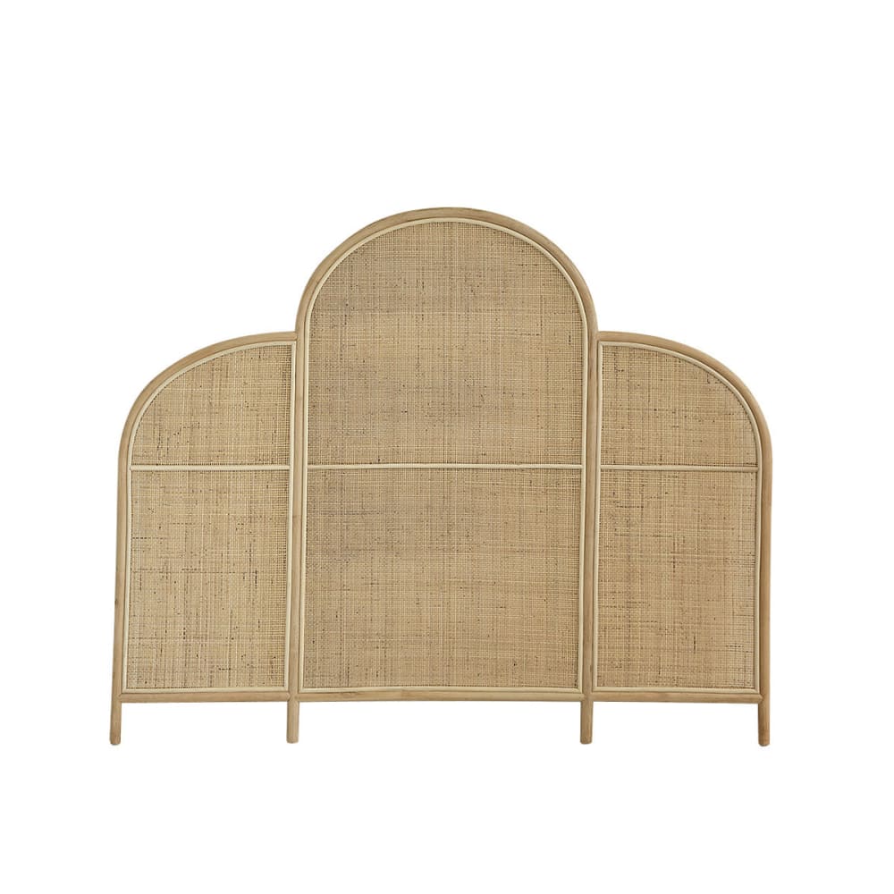 Tête de lit en rotin et cannage 160 cm