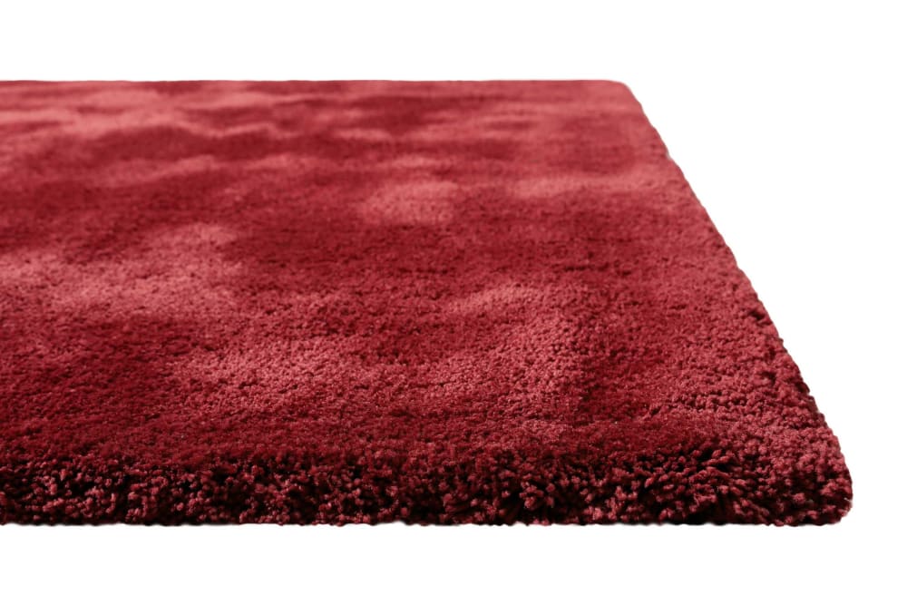 Tapis en microfibre dense rouge 80x150 cm — vue 4