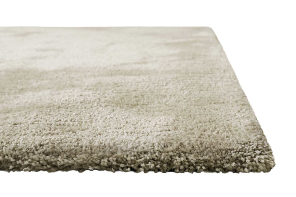 Tapis en microfibre dense beige chiné 70x140 cm — vue 4