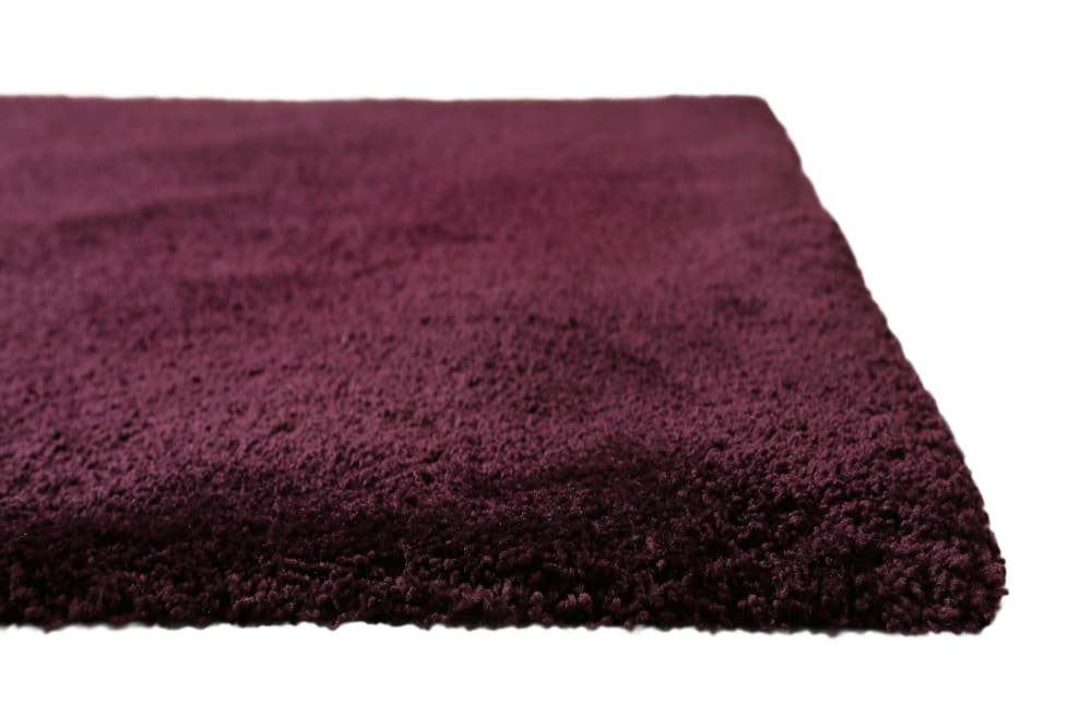 Tapis en microfibre dense bordeaux 80x150 cm — vue 4