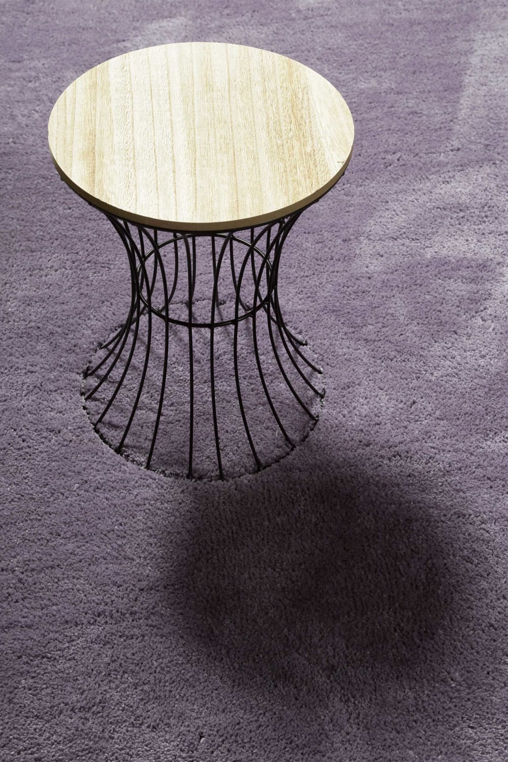 Alfombra de pelo largo extrasuave tonos violetas 80x150 - Maisons du Monde