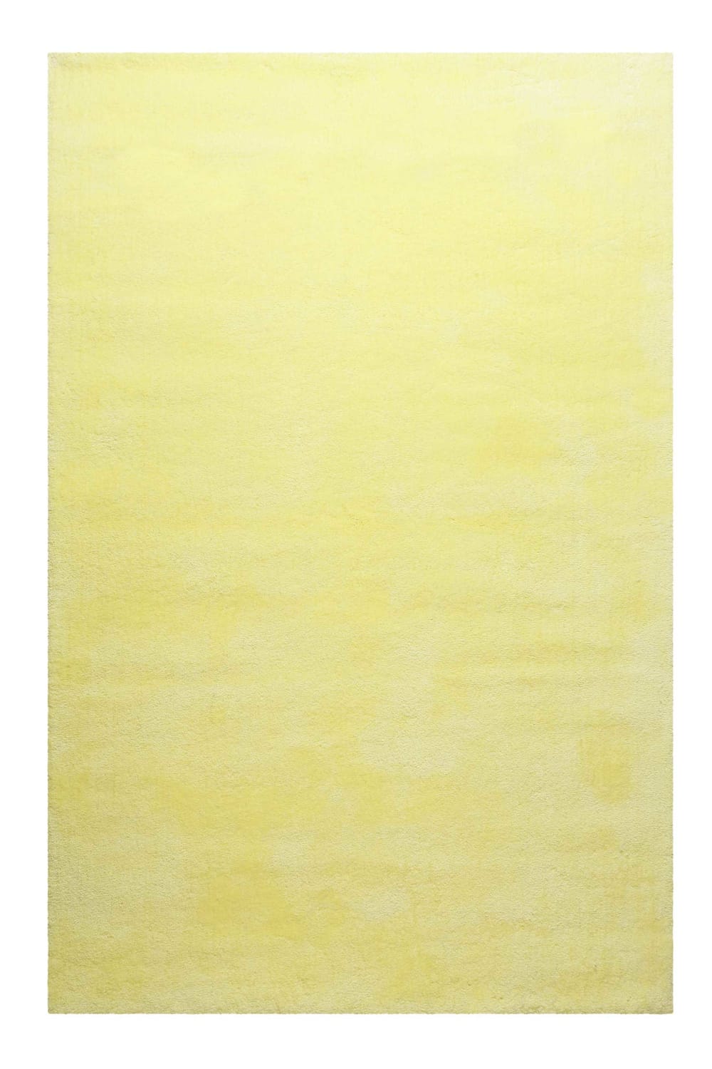 Tapis en microfibre dense jaune 160x230 cm
