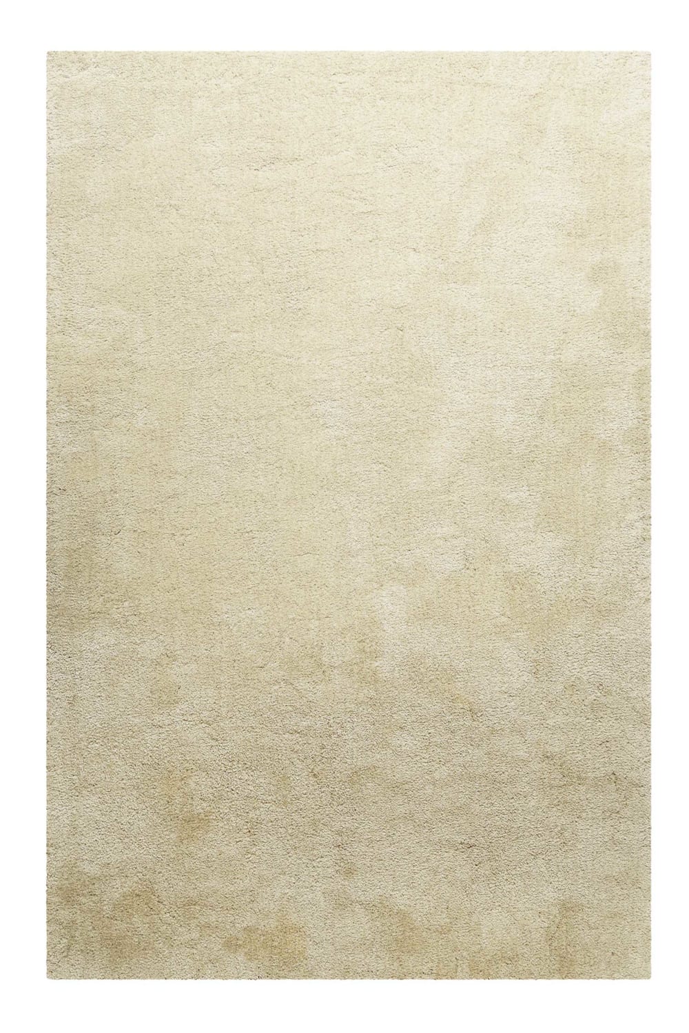Tapis en microfibre dense beige doré 200x290 cm