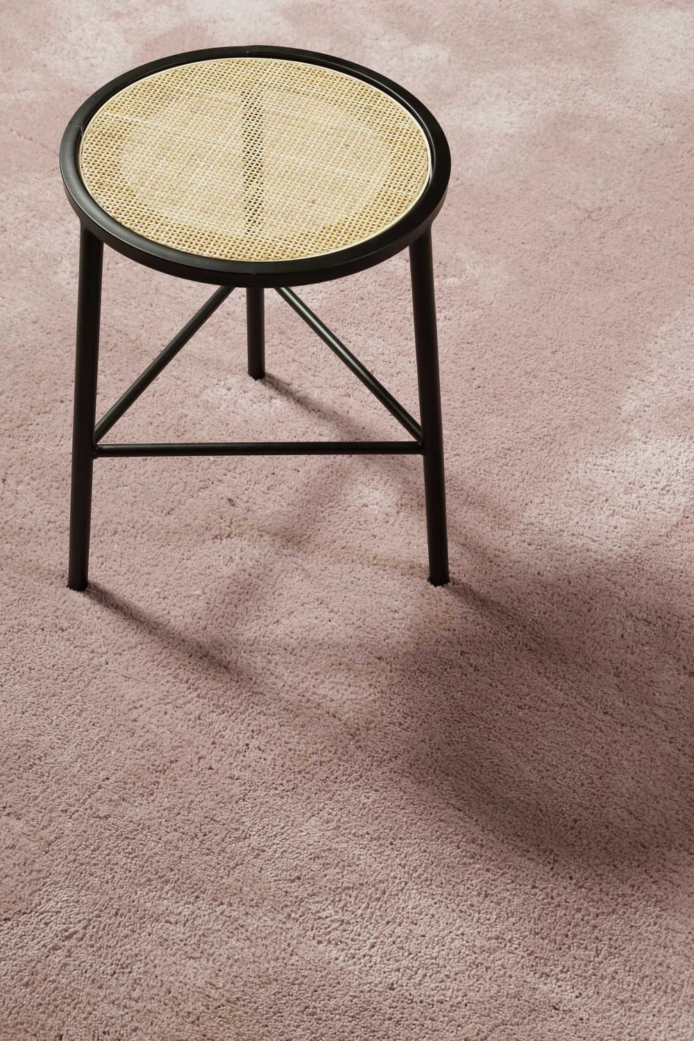 Tapis en microfibre dense rose 130x190 cm - Maisons du Monde