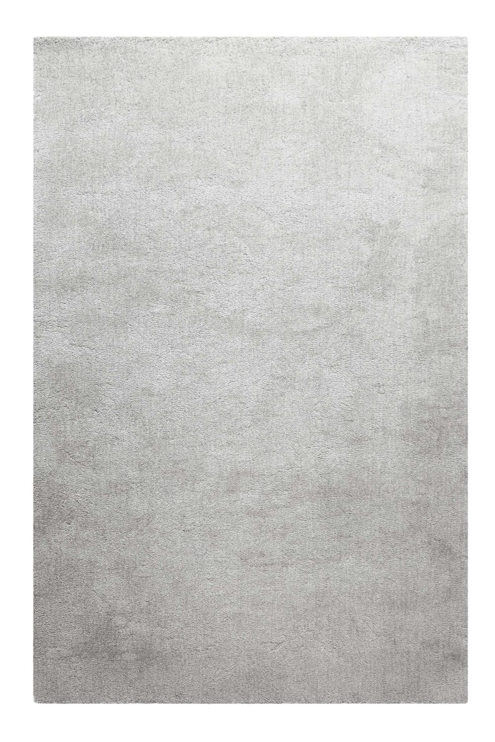 Tapis en microfibre dense gris clair chiné 160x230 cm