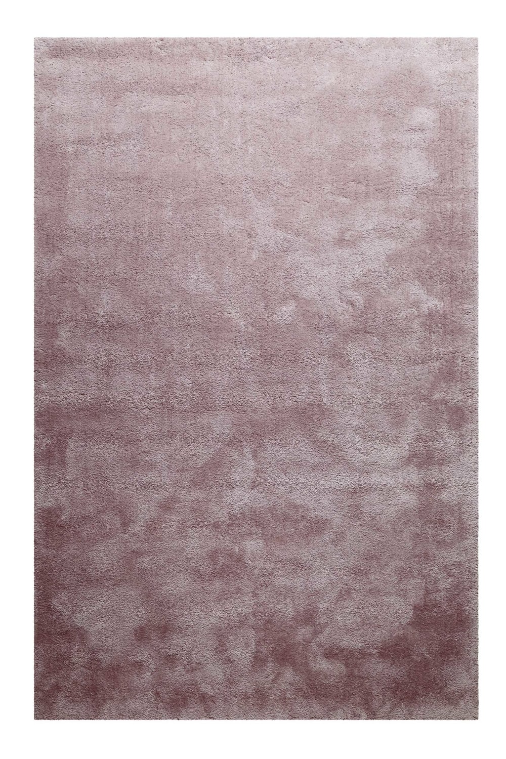 Alfombra de pelo largo extrasuave rosa antiguo 130x190