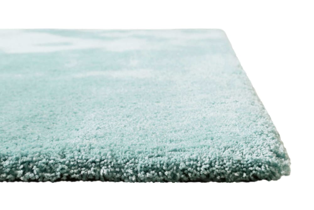 Tapis en microfibre dense turquoise clair 70x140 cm — vue 4