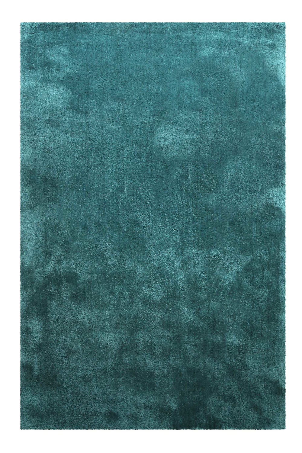 Tapis en microfibre dense vert émeraude 200x290 cm