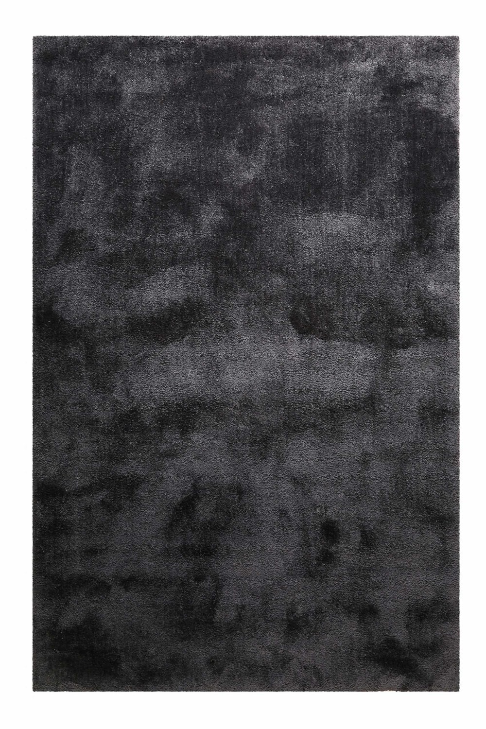 Homie Living Weicher Hochflor Teppich anthrazit, Wohn-, Schlafzimmer, Büro 200x290 style modern Grau Öko-Tex Zertifikat Pes - Polyester