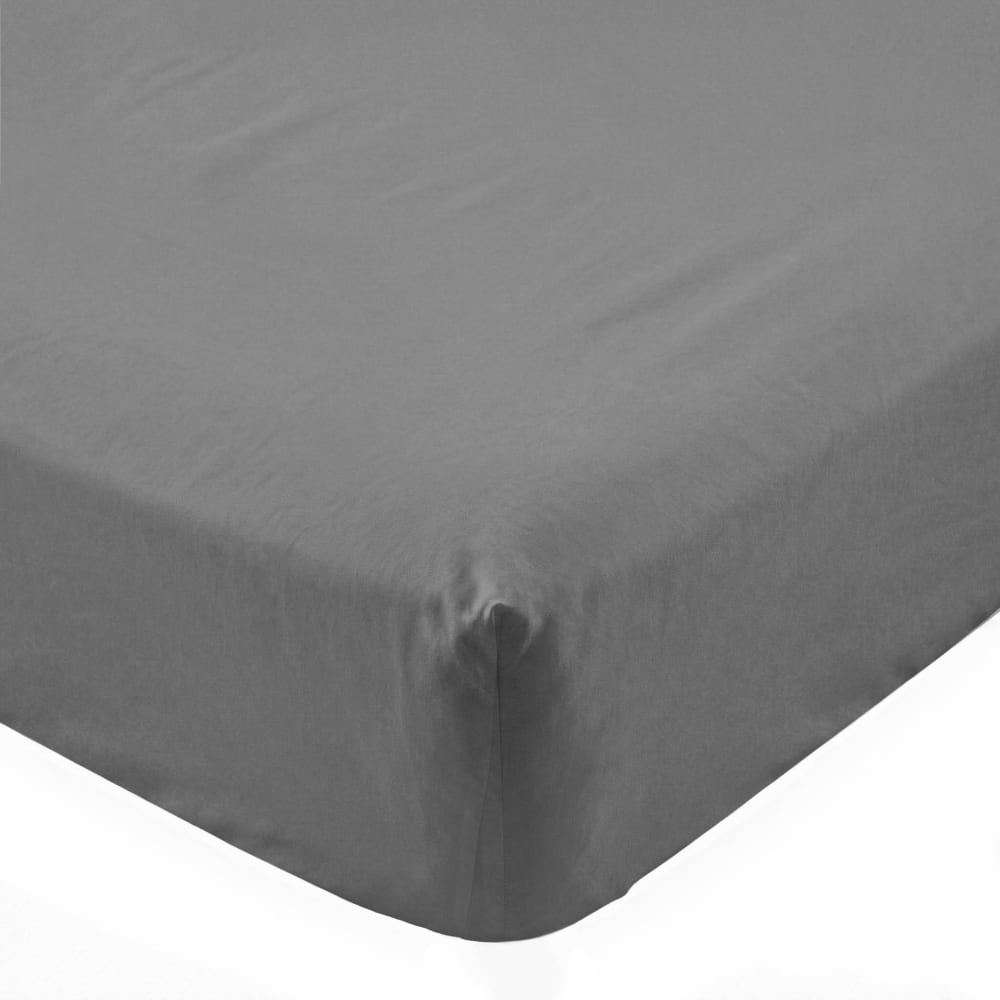 Drap-housse 100% Coton Pierre 90x200x32 cm