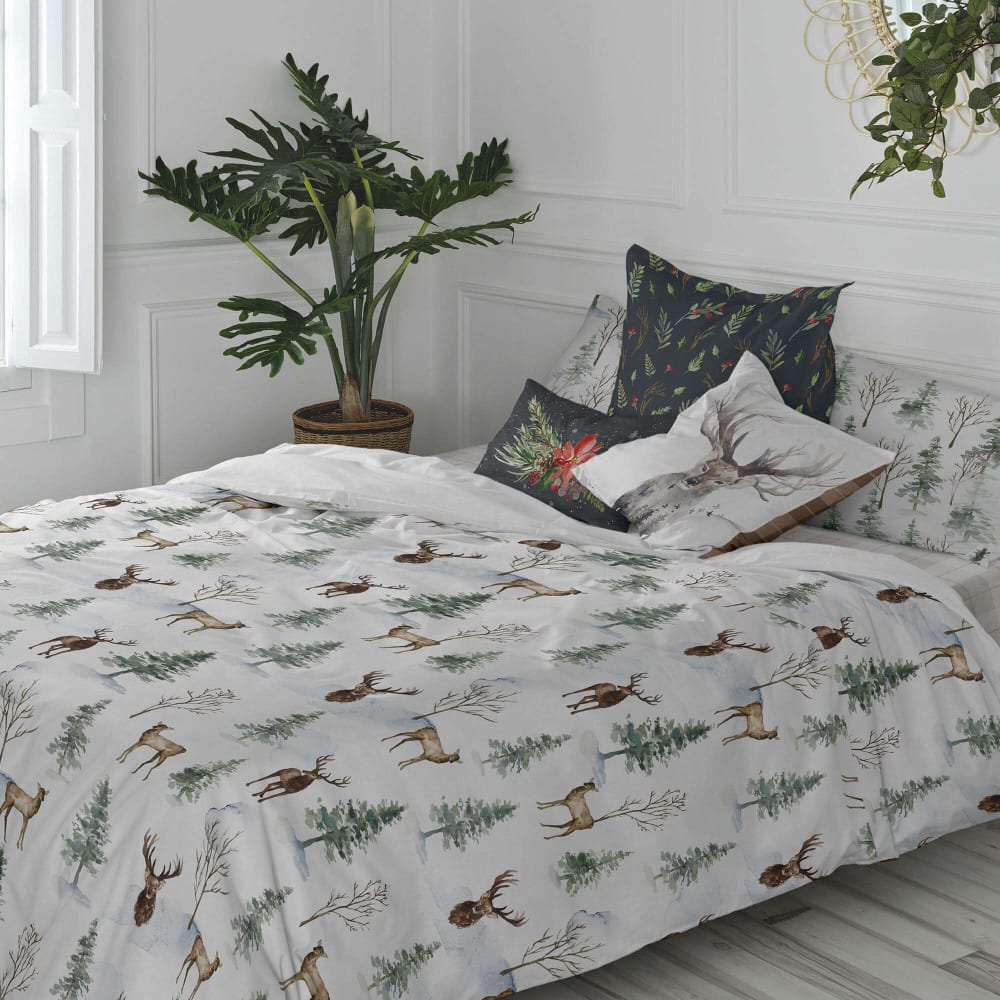 Housse de coussin 100% coton multicolore 50x50 + 50x30 cm - Maisons du Monde