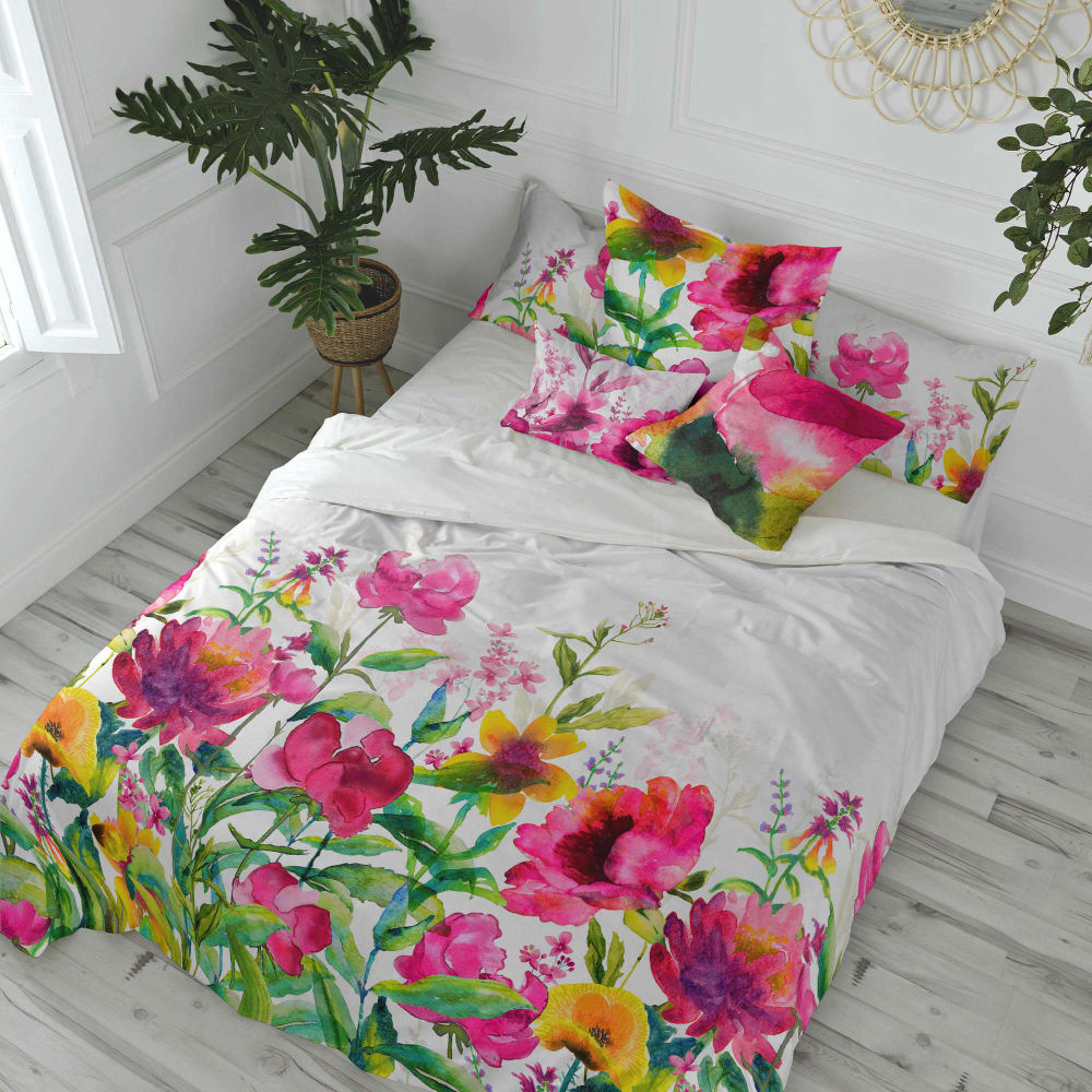 Funda nórdica 100% algodón multicolor 155x220 cm (cama 80/90) - Maisons du Monde