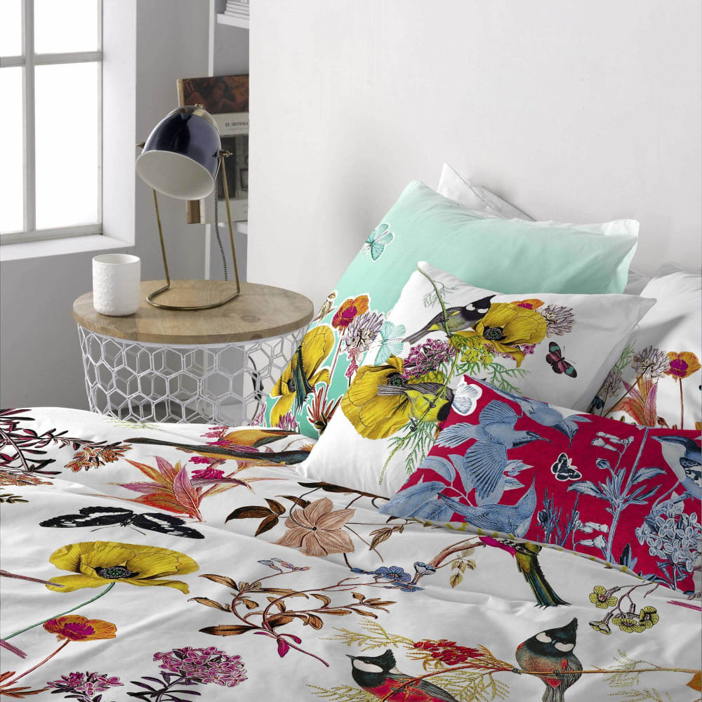 Housse de coussin 100% coton multicolore 60x60 cm - Maisons du Monde