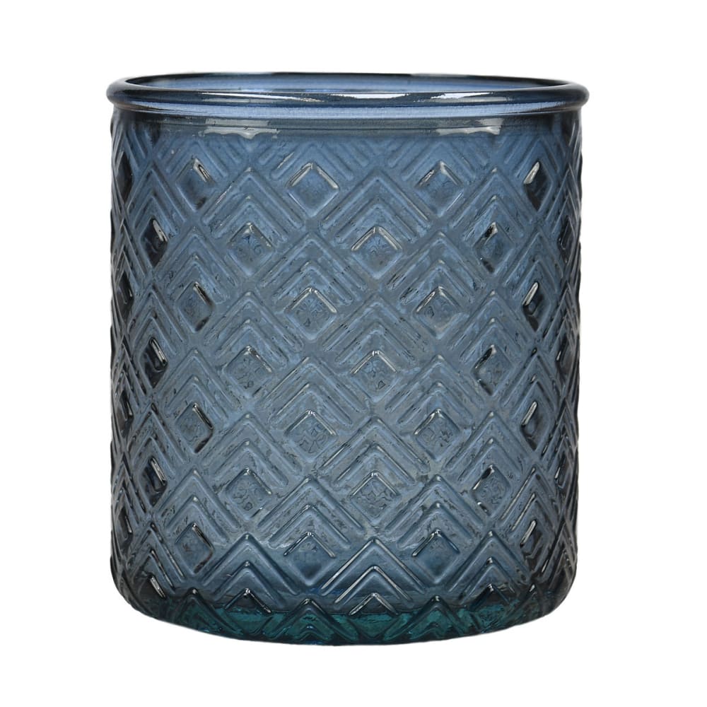 Ggobelet en verre recyclé indigo 12 cm Ggobelet en verre recyclé indigo 12 cm