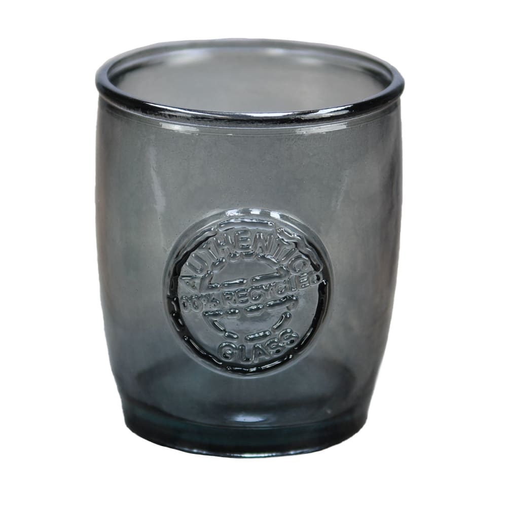 Ggobelet en verre recyclé silver gris 10,5 cm Ggobelet en verre recyclé silver gris 10,5 cm