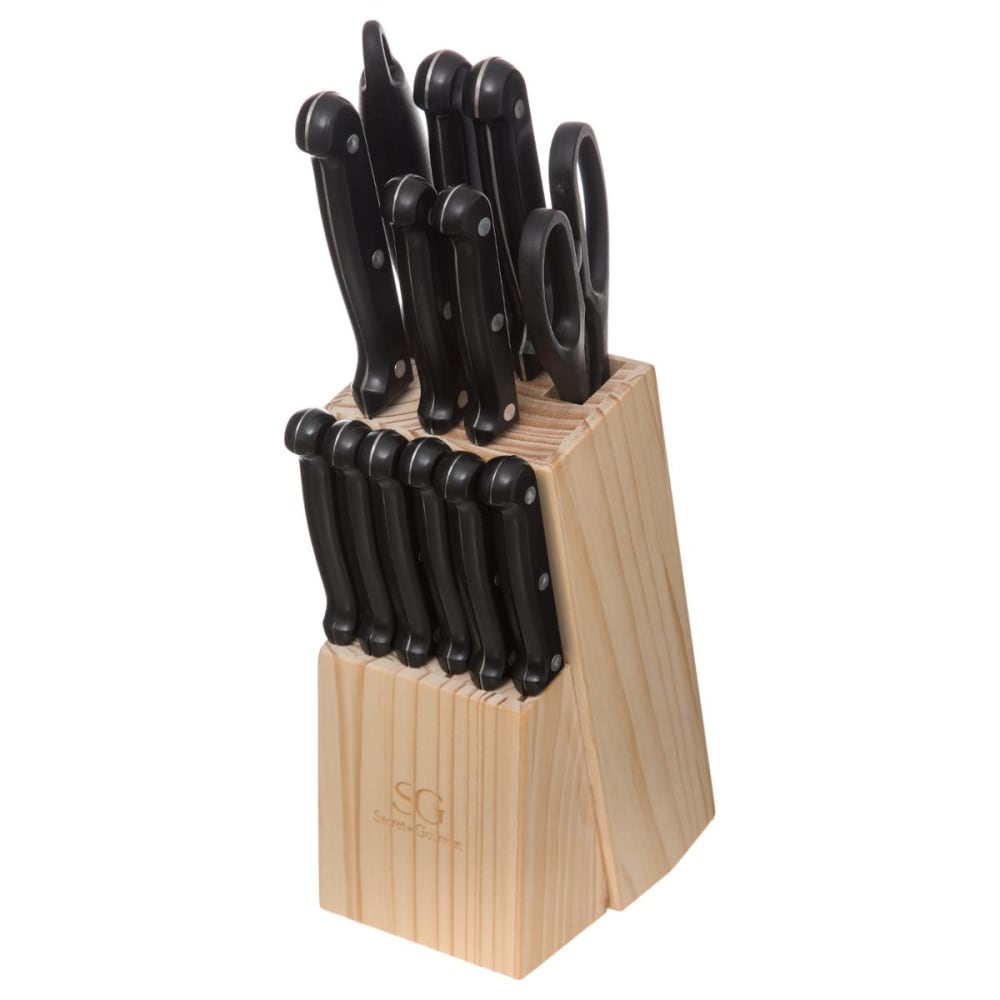 Bloc 11 couteaux + aiguisoir