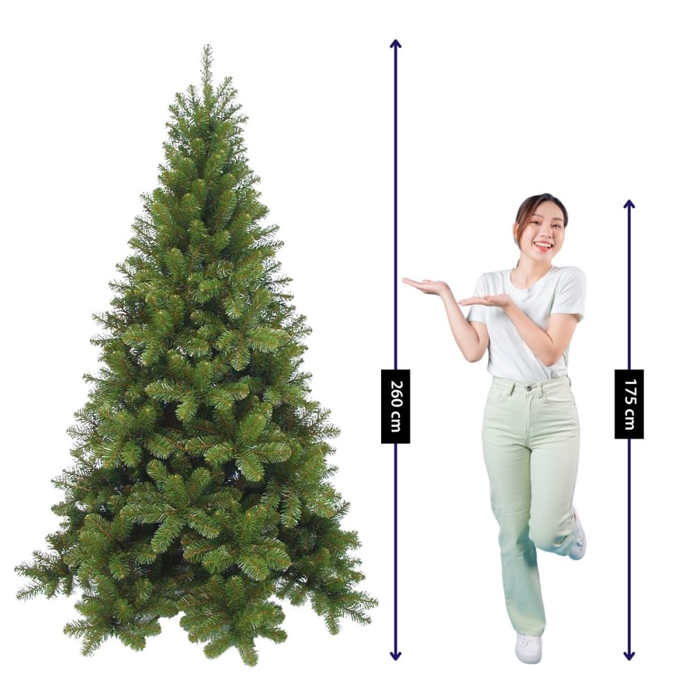 Künstlicher Weihnachtsbaum Tuscan Grün Kunststoff