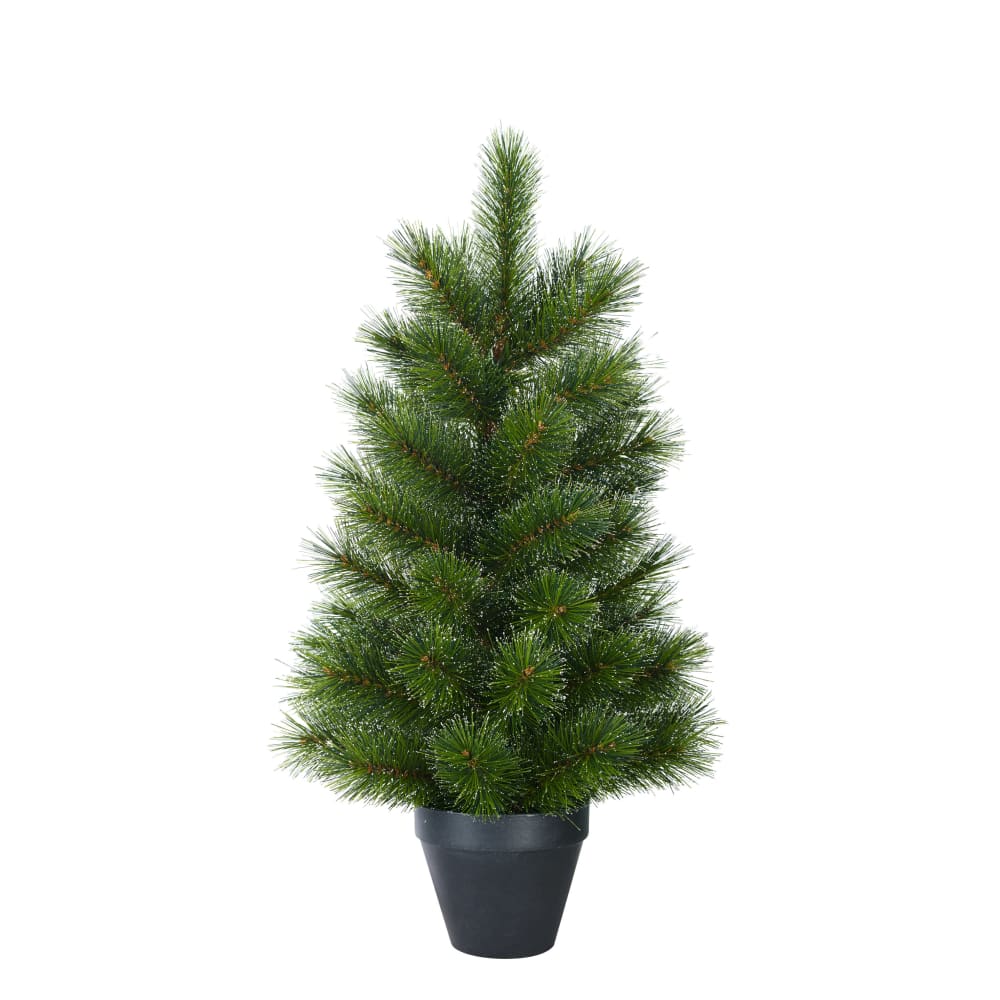Árbol de navidad artificial en maceta alt. 90