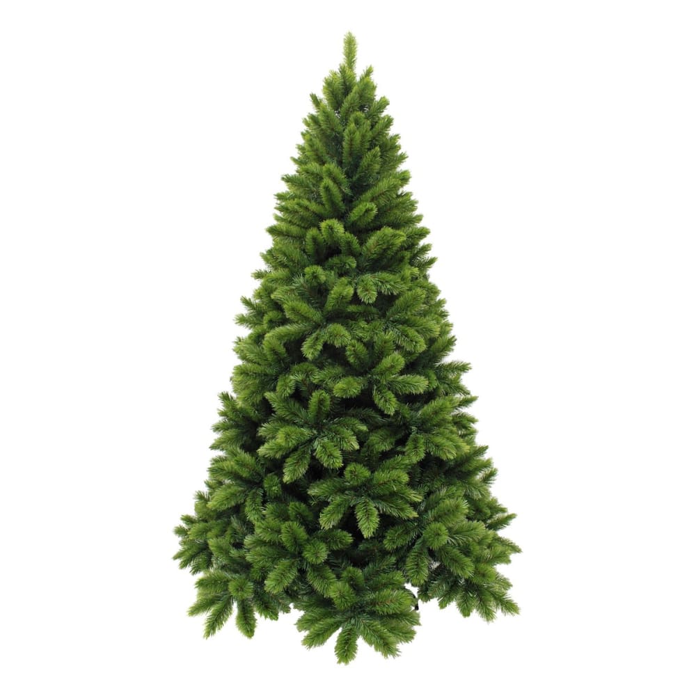Árbol de navidad artificial tsuga verde h120xb86xl86cm