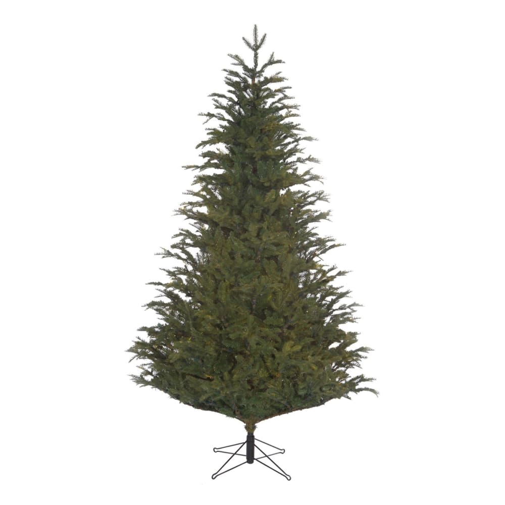 Black Box Trees Sapin de noël artificiel vert plastique h155xl109xl109cm style classique chic - Pvc - Poly Chlorure De Vinyle