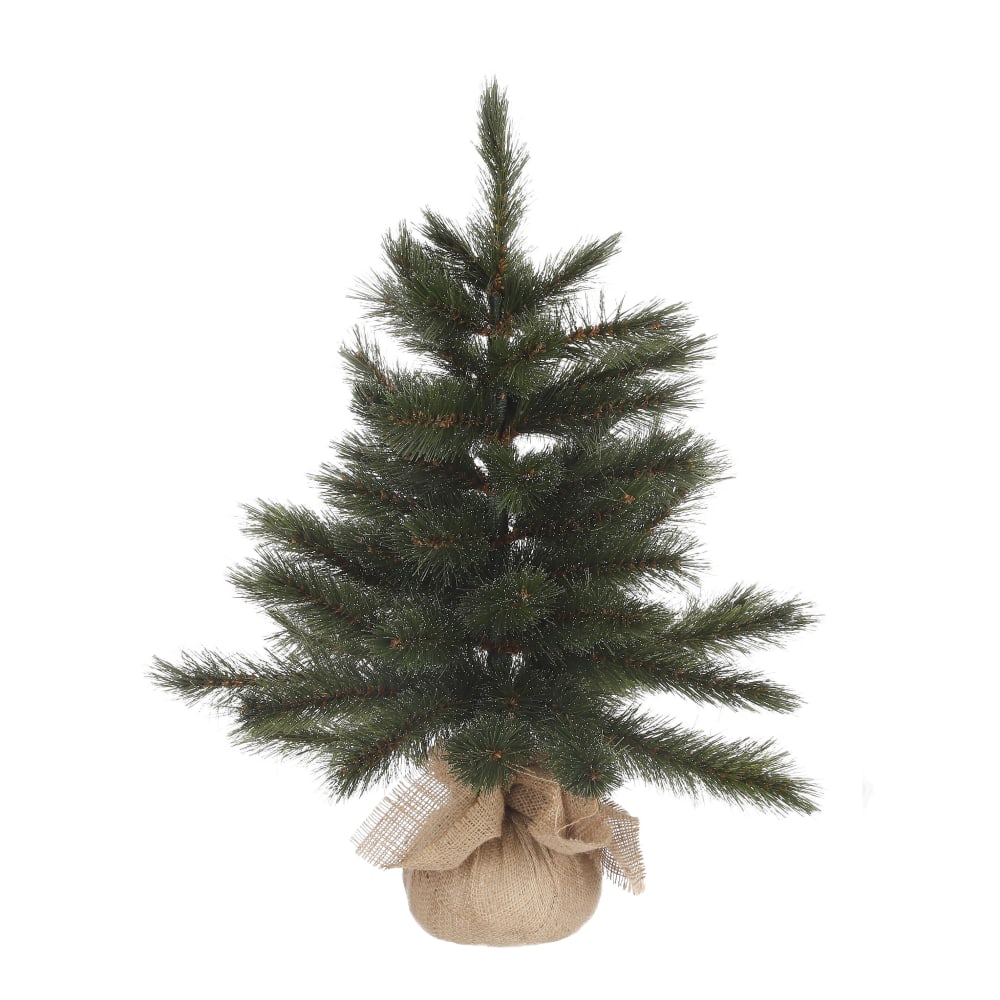 Triumph Tree Sapin de Noël artificiel Vert Plastique H60xl46xL46cm style campagne Vert Pvc - Poly Chlorure De Vinyle