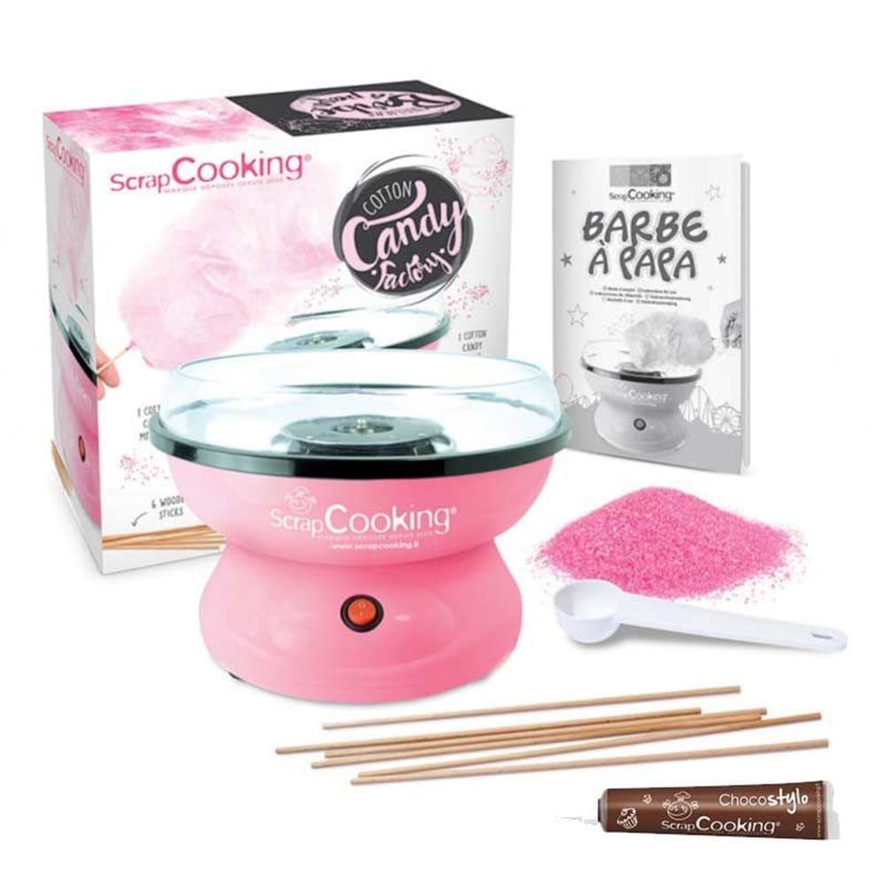 Machine à Barbe à papa + 1 Stylo chocolat