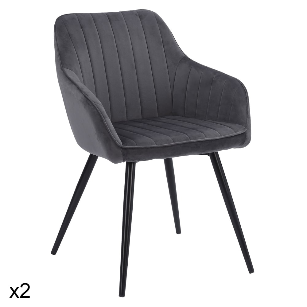 Lot de 2 chaises vintage