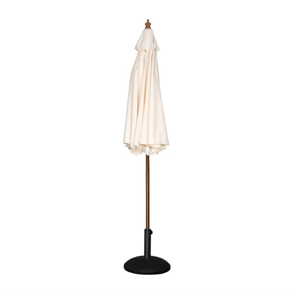 Parasol de terrasse écru professionnel à poulie diamètre 3 m bolero
