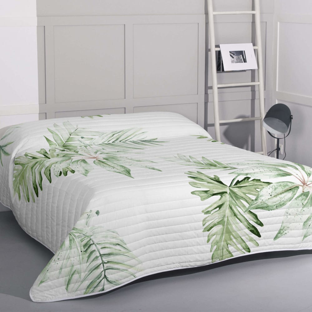 Happy Friday Tagesdecke aus 100 % Baumwolle 180x260 cm style modern Mehrfarbig Öko-Tex Zertifikat Baumwolle