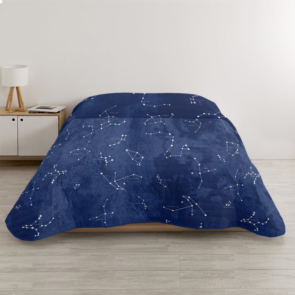 Colcha 100% algodón multicolor 240x260 cm (cama 135/140)