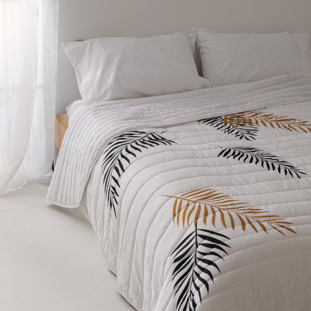 Couvre-lit 100% coton multicolore 270x260 cm - Maisons du Monde